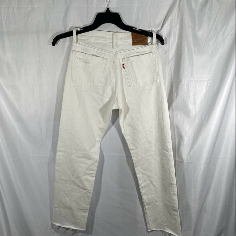 NEW Levi's‎ Wedgie Straight Leg Cropped Jeans in Cloud Bank [ SZ 27  ] - Picture 10 of 12